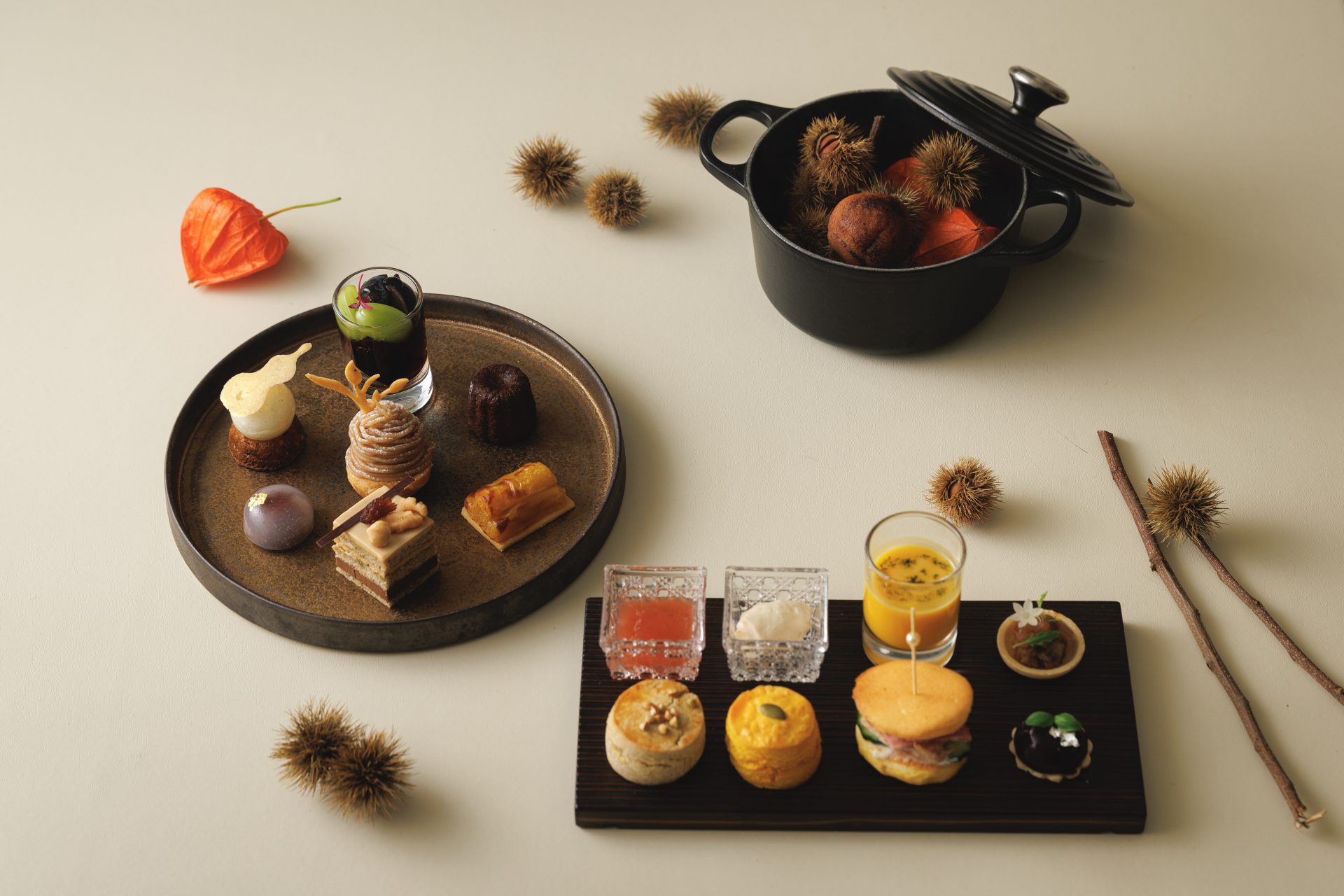 【Tea Lounge Kafu】Autumn Afternoon Tea Set